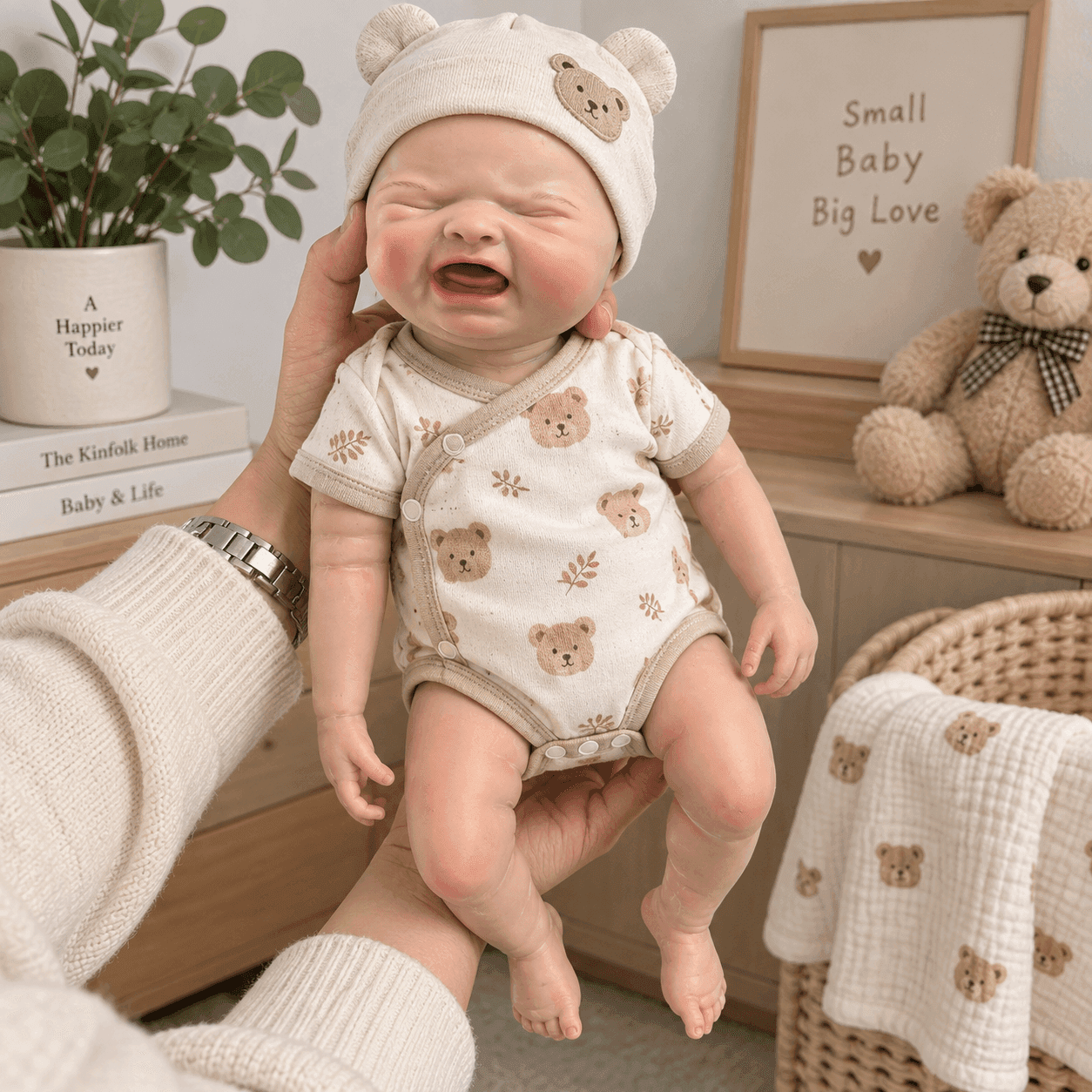Model 001-12-1 silicone baby doll, image 5
