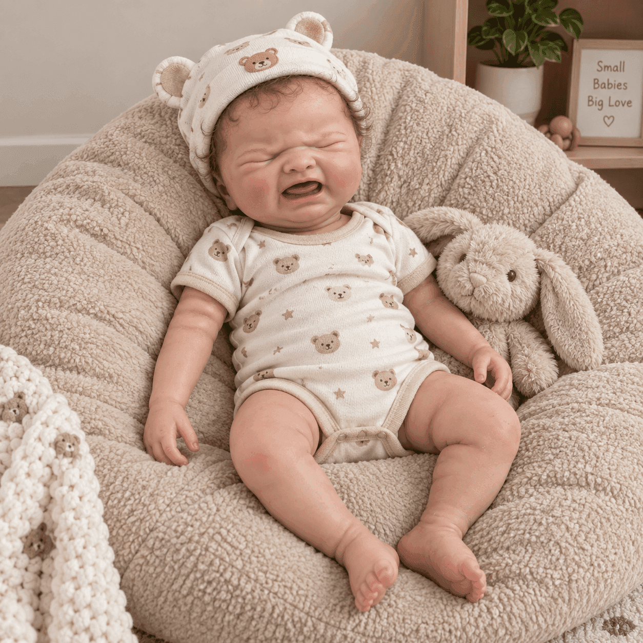 Model 001-12-1 silicone baby doll, image 7